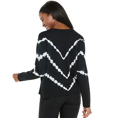 Women's Apt. 9® Cotton Tie-Dye Crewneck Pullover