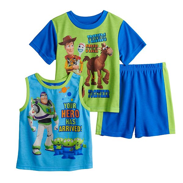 Disney / Pixar Toy Story 4 Toddler Boy 3 Piece Pajama Set