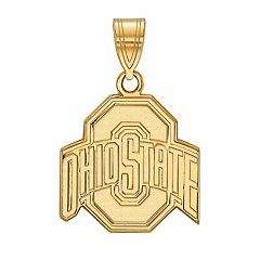 Ohio State Buckeyes Enamel Disc Pendant Necklace