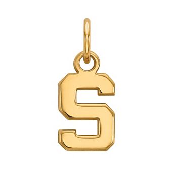 LogoArt 14K Gold Michigan State Spartans Extra Small Pendant