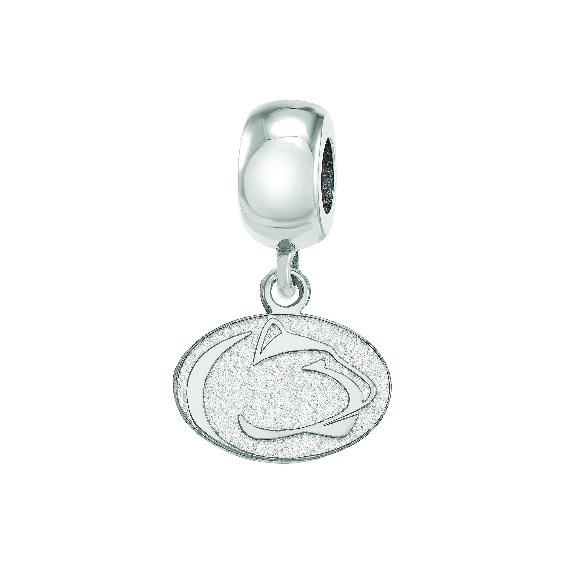 LogoArt Penn State Nittany Lions Sterling Silver Extra Small Dangle Bead Ch