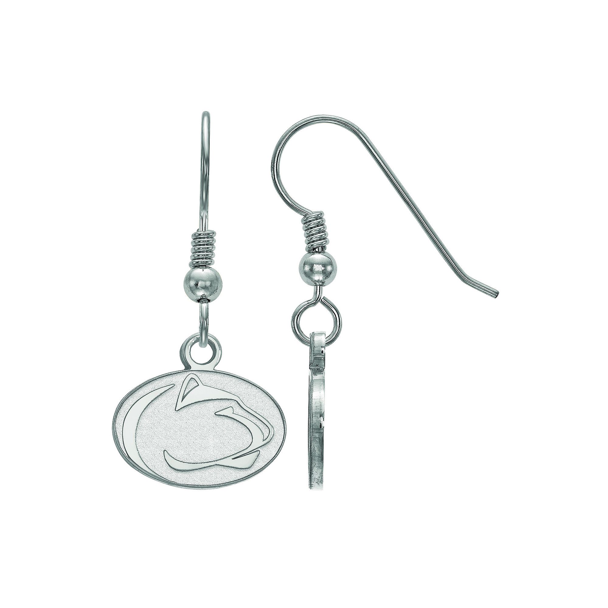 LogoArt Penn State Nittany Lions Sterling Silver Extra Small Dangle Earring