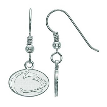 LogoArt Penn State Nittany Lions Sterling Silver Extra Small Dangle Earrings