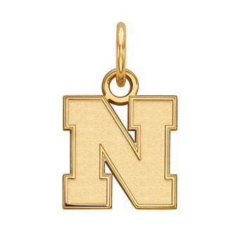 LogoArt 14K Gold Nebraska Cornhuskers Pendant