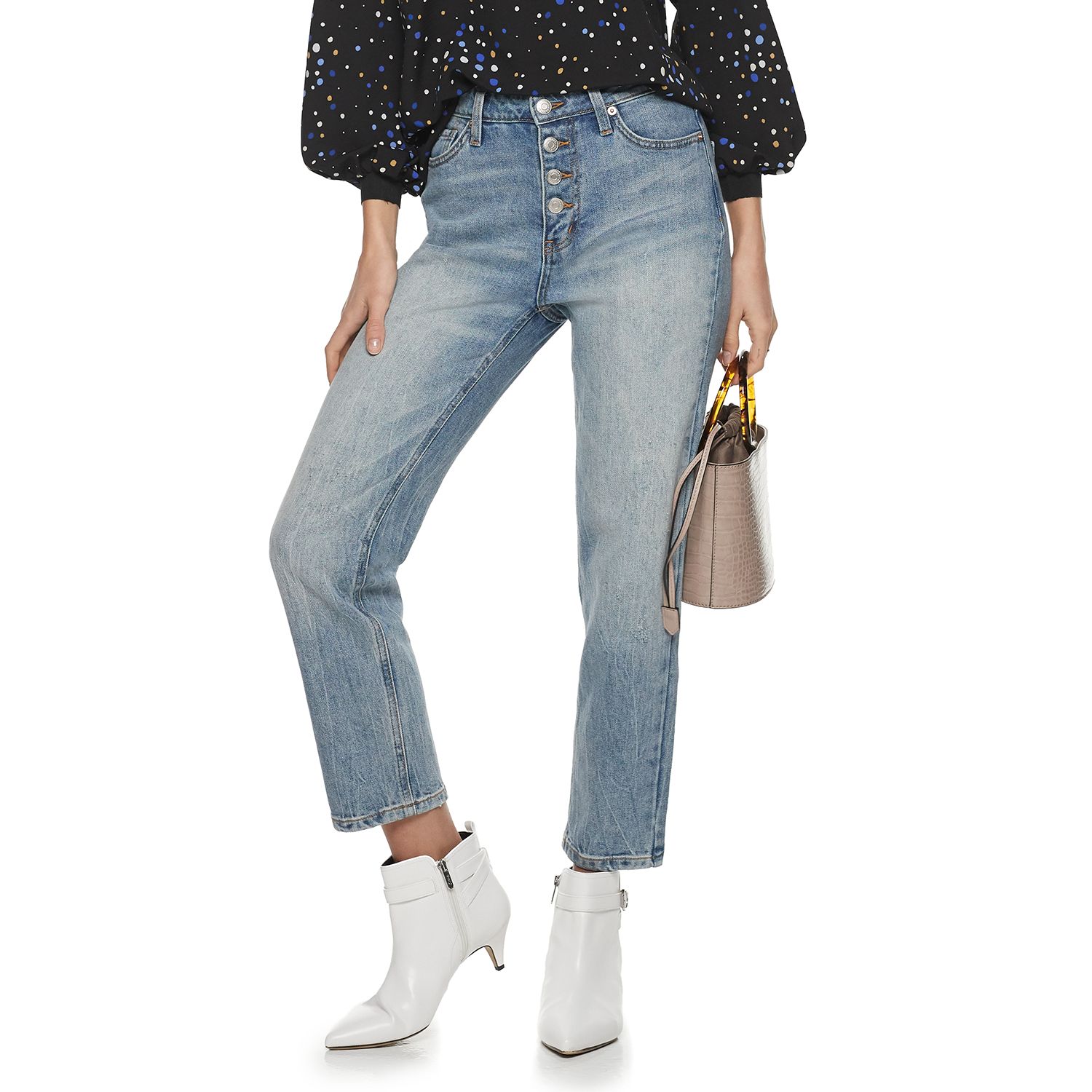 kohls high rise jeans