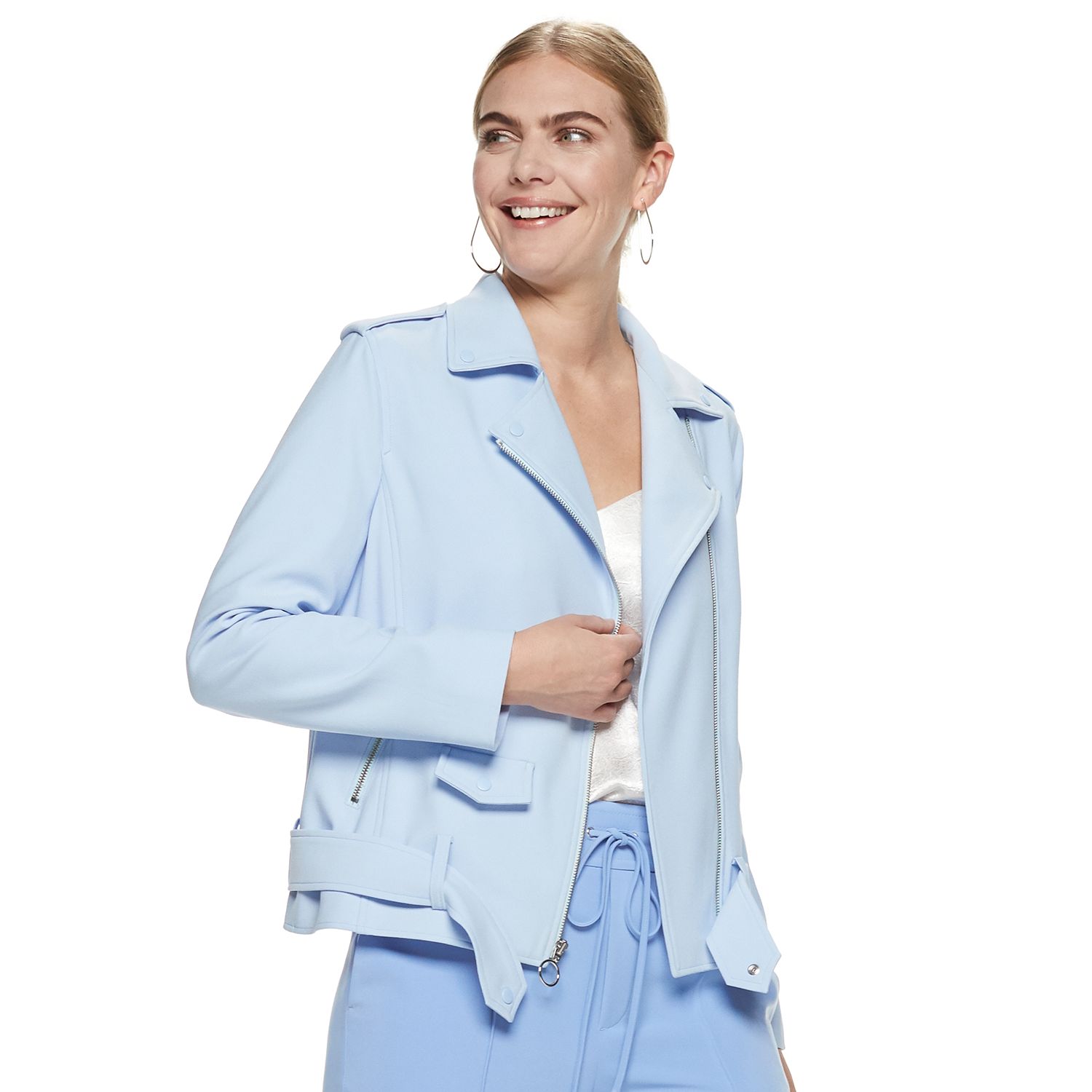nine west moto jacket