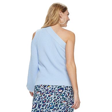 Women's Nine West One-Shoulder Pullover