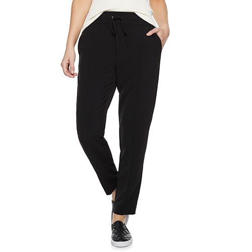Women's Nine West Tie Front Tapered Soft Pants