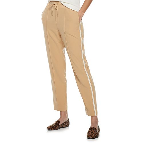 nine west tie waist jogger