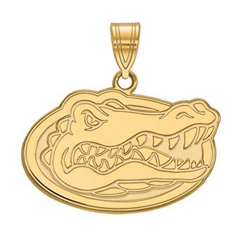 LogoArt 10K Gold Florida Gators Medium Pendant