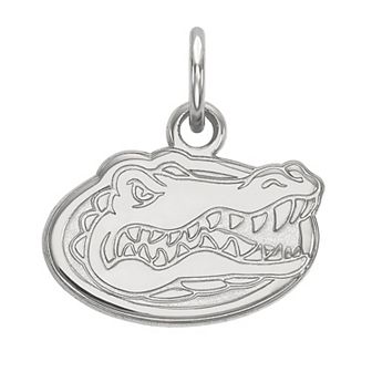 LogoArt 14K White Gold Florida Gators Extra Small Pendant