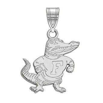 LogoArt 14K White Gold Florida Gators Medium Pendant