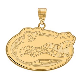 LogoArt 10K Gold Florida Gators Large Pendant
