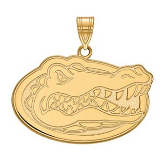 LogoArt 14K Gold Plated Florida Gators Large Pendant