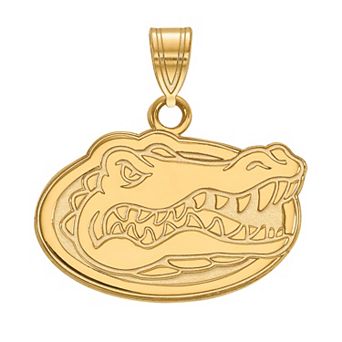LogoArt 14K Gold Plated Florida Gators Small Pendant