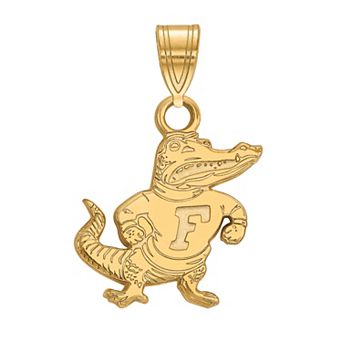 LogoArt 10K Yellow Gold Florida Gators Small Pendant
