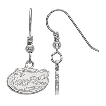LogoArt Sterling Silver Florida Gators Extra Small Dangle Earrings
