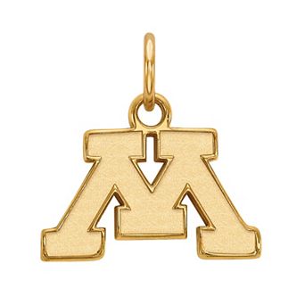 LogoArt 14K Gold Minnesota Golden Gophers Pendant