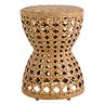 Sonoma Goods For Life® Cane Weave Hourglass Accent Table