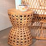 Sonoma Goods For Life® Cane Weave Hourglass Accent Table