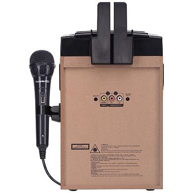 Karaoke USA Portable CDG/MP3G Bluetooth Karaoke Player with 4.3" TFT Color Screen and Recording Function