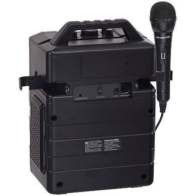 Karaoke USA Portable Karaoke System with 4.3" TFT Digital Color Screen and Record Function