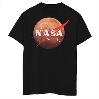 Boys 8-20 NASA Mars Planet Logo Graphic Tee