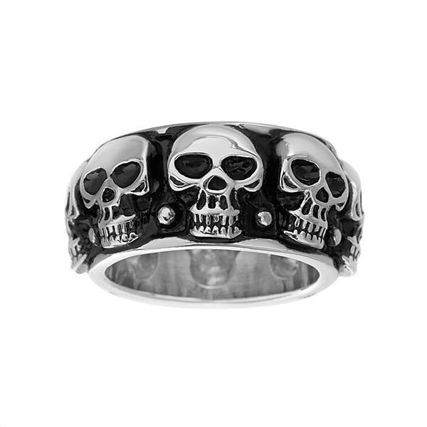 Men's Stainless Steel Skull Ring