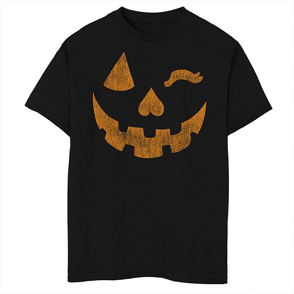 jack o lantern graphic tee