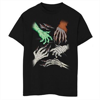 Boys 8-20 Monster Hands Graphic Tee