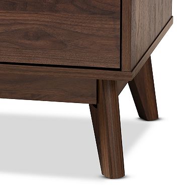 Baxton Studio Lena Medium Brown Chest