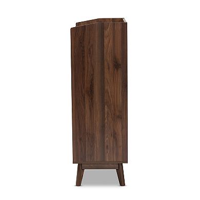 Baxton Studio Lena Medium Brown Chest