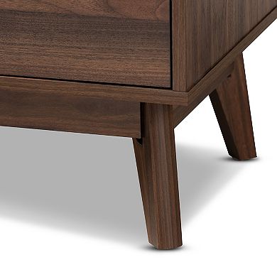 Baxton Studio Lena Medium Brown Chest