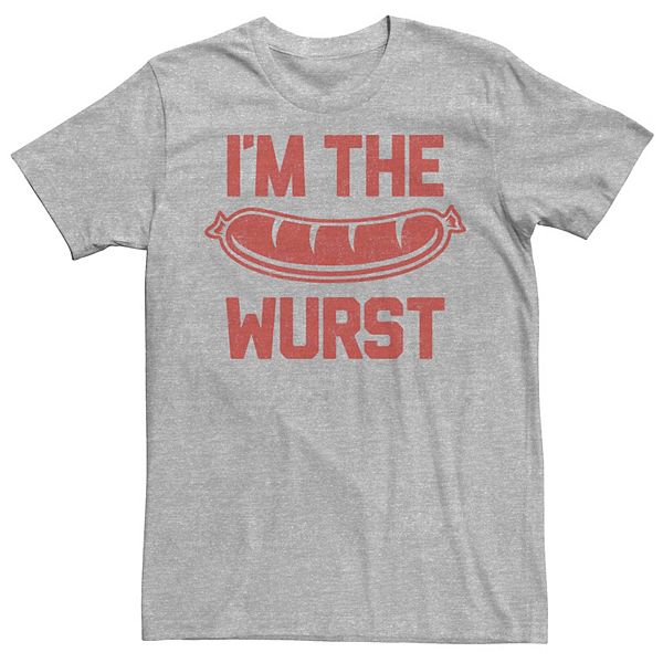 Men's I'm The Wurst Bratwurst Tee