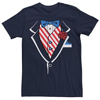 Men's Patriotic Tuxedo Tee