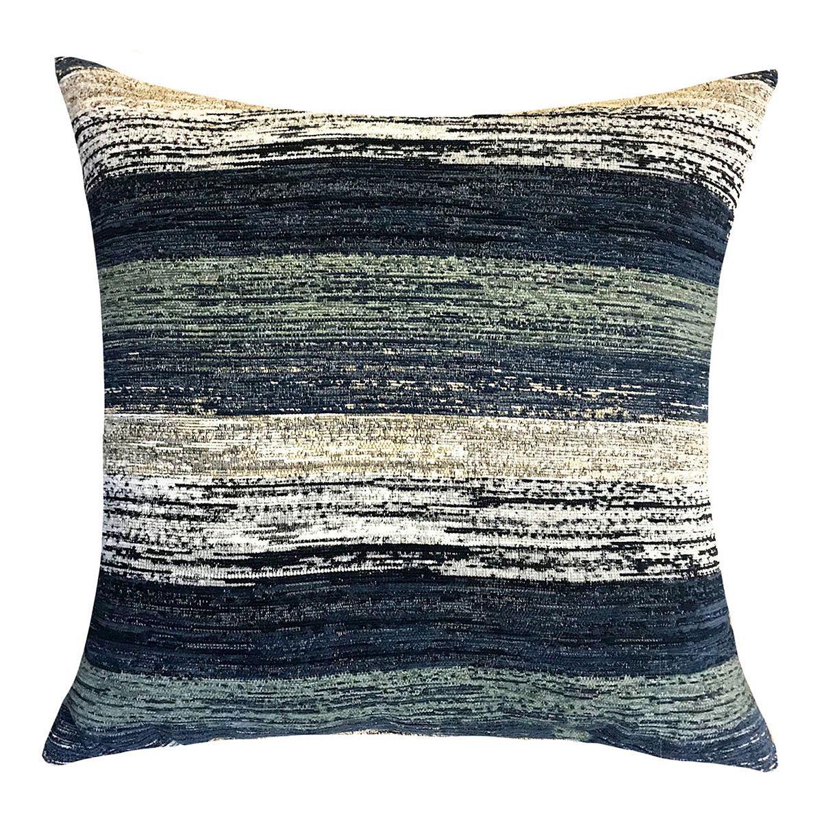 Home Fashions International Lancaster Throw Pillow - Indigo