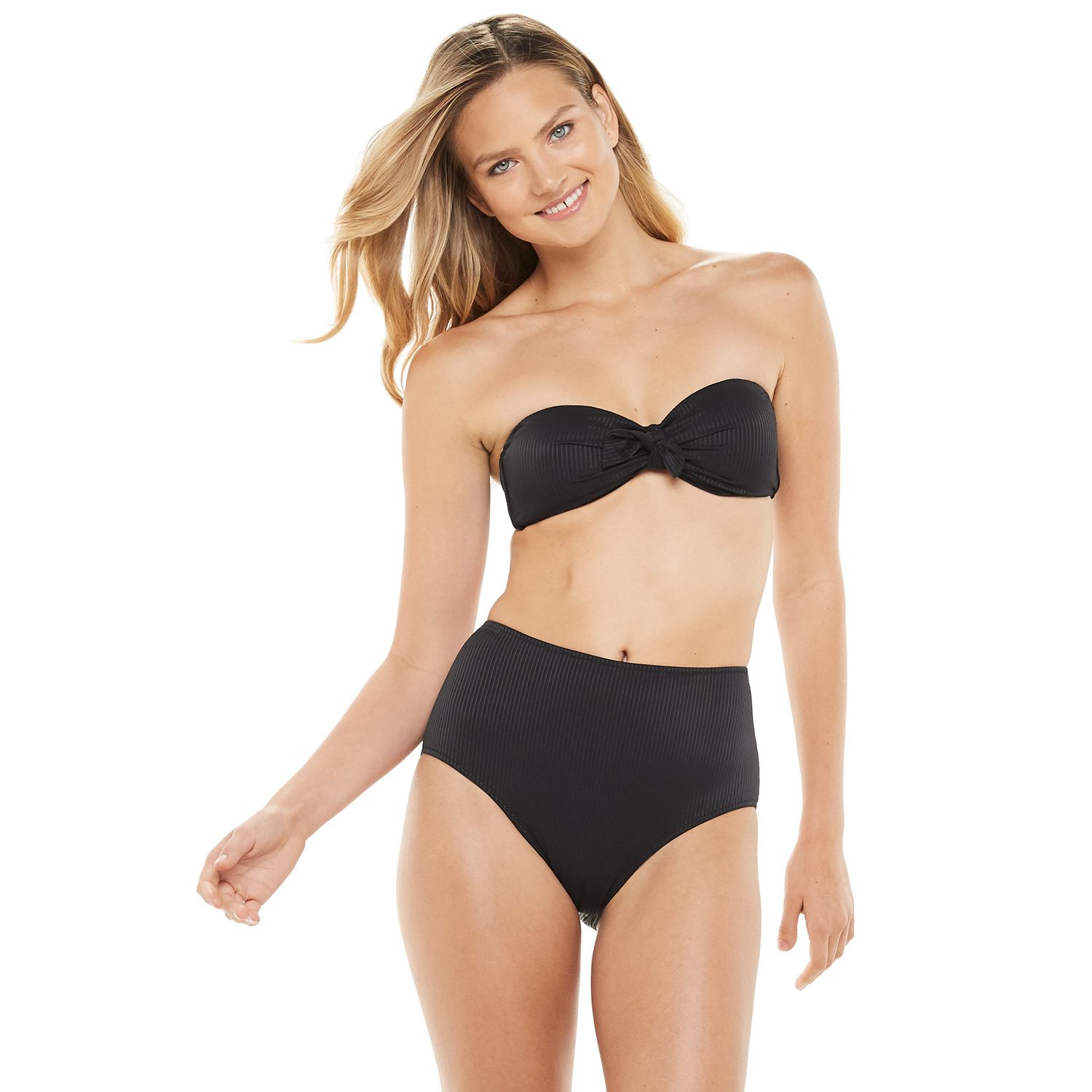 juniors high waisted bikini