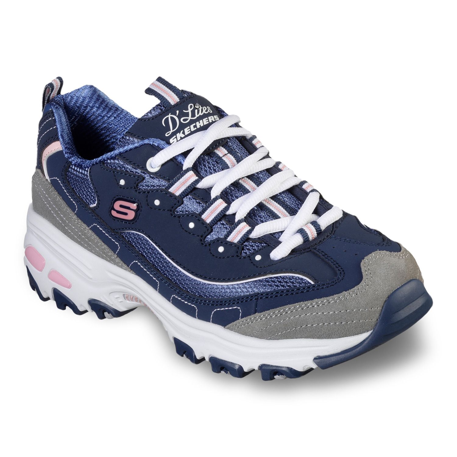 skechers d lites extreme ladies casual shoes