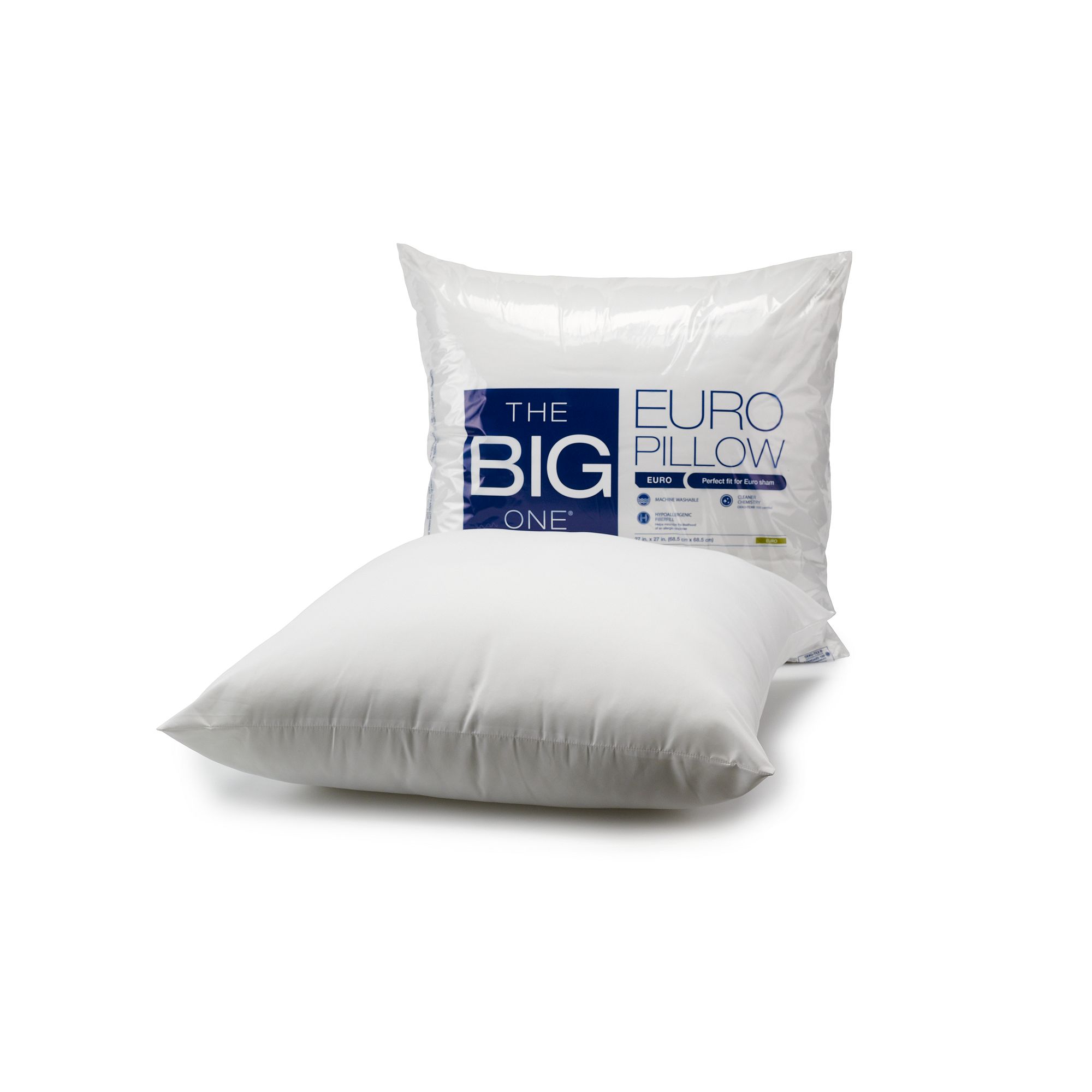 The Big One® Hypoallergenic Euro Pillow, White