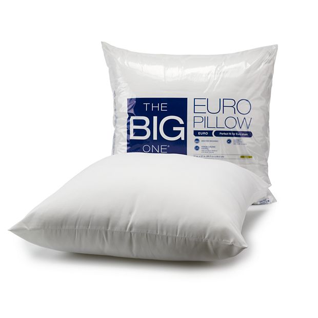 The Big One Hypoallergenic Euro Pillow White