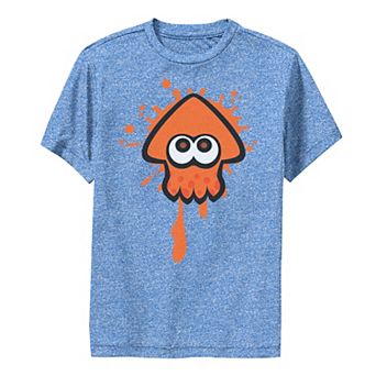 Boys 6-20 Nintendo Splatoon Orange Inkling Squid Splat Performance Tee