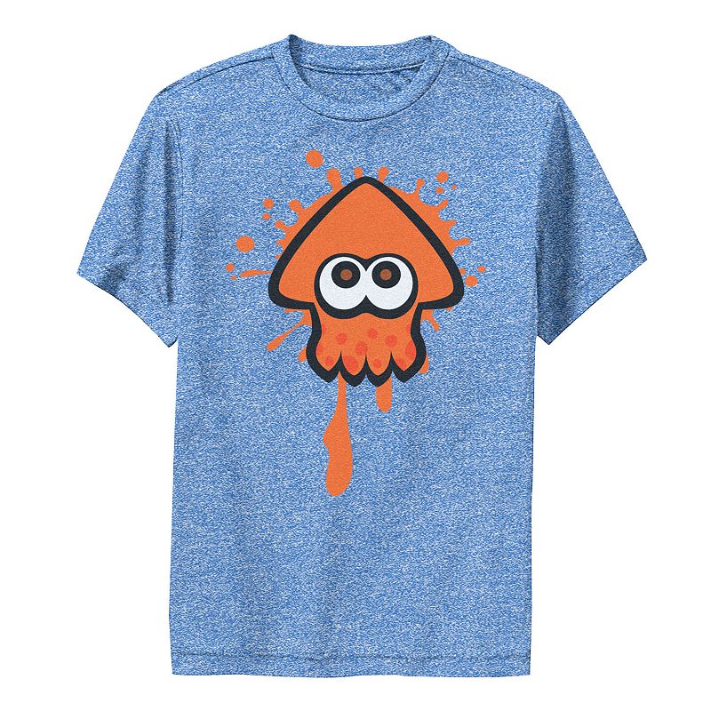 Boys 6-20 Nintendo Splatoon Orange Inkling Squid Splat Performance Tee, Boy's, 