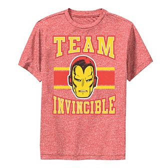 Boys 8-20 Marvel Classic Team Invincible Iron Man Performance Tee