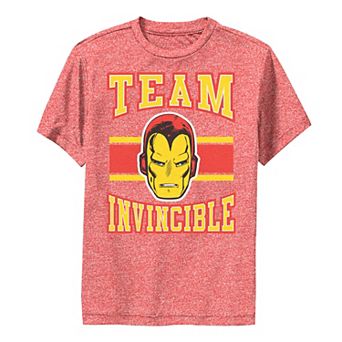 Boys 6-20 Marvel Classic Team Invincible Iron Man Performance Tee
