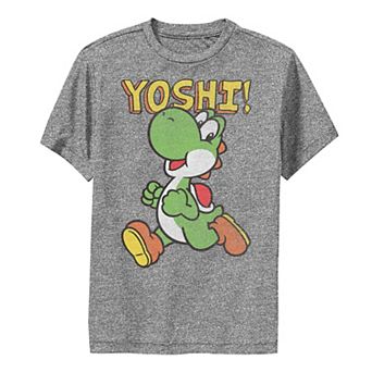 Boys 8-20 Nintendo Super Mario Yoshi Intro Jump Performance Tee
