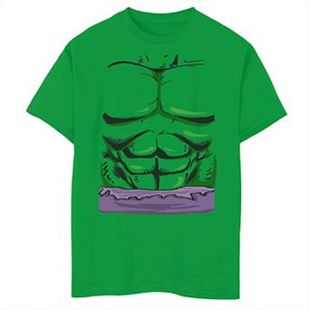 Boys 8-20 Marvel Incredible Hulk Halloween Costume Tee