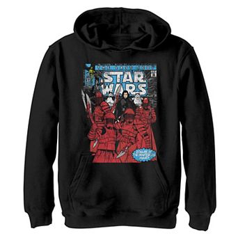 Boys 8-20 Star Wars Last Jedi Retro Kylo Praetorian Comic Hoodie