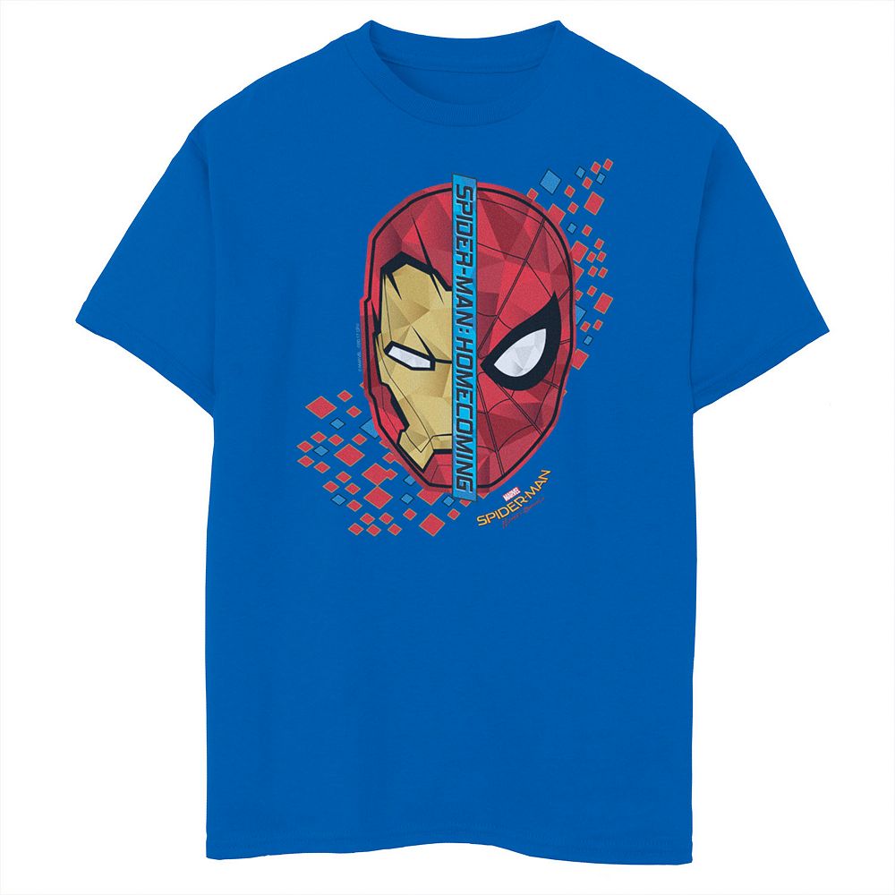 Boys 6-20 Marvel Spider-Man Homecoming Iron Man Face To Face Tee