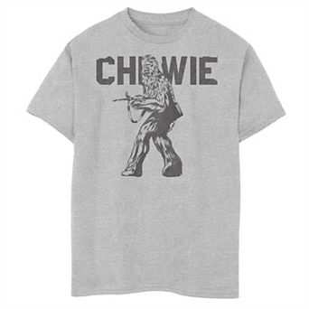 Boys 6-20 Star Wars Last Jedi Chewie Distressed Tee