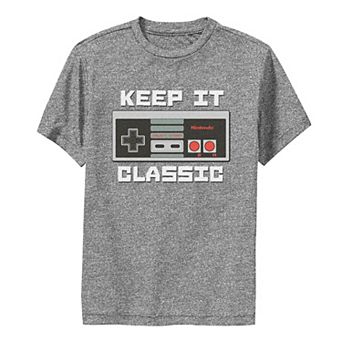 Boys 8-20 Nintendo NES Controller Keep It Classic Performance Tee